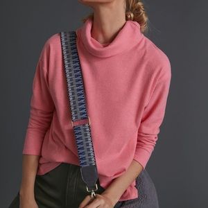 NWOT Anthropologie Pink Trina Tulip-Back Top - Size M